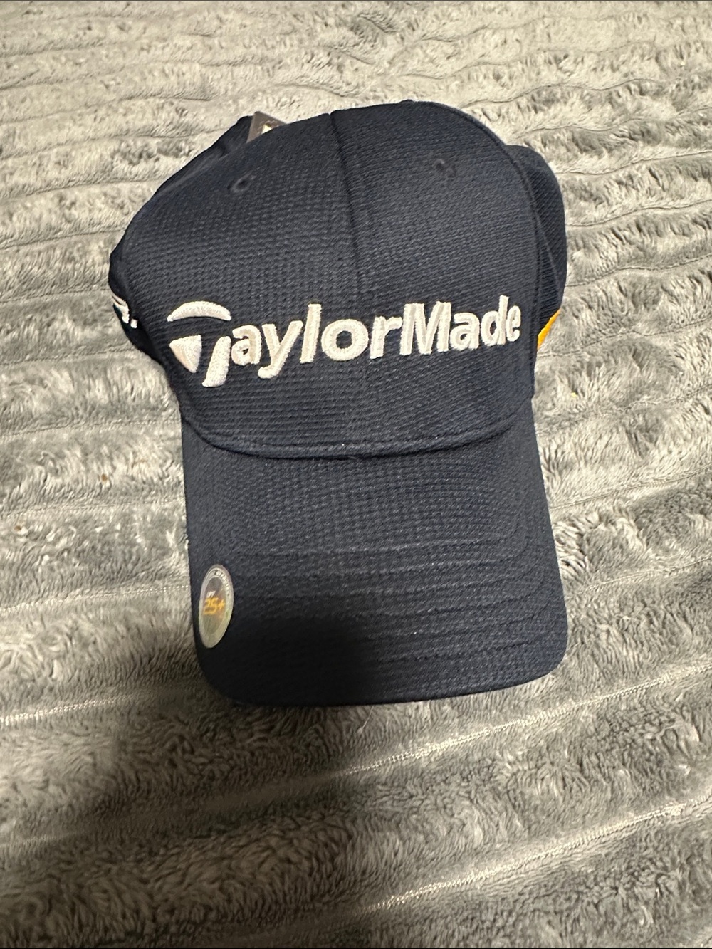 TaylorMade Kids Baseball Cap in Navy with White Logo